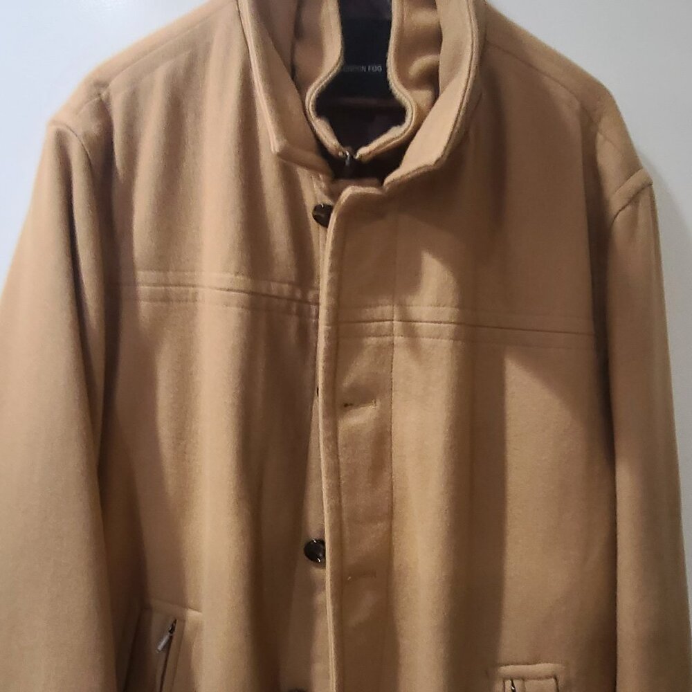 Camel-colored winter coat by London Fog